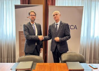 Abanca firma un convenio para apoyar el XII Anfaco World Tuna, que se celebrará en Vigo en septiembre