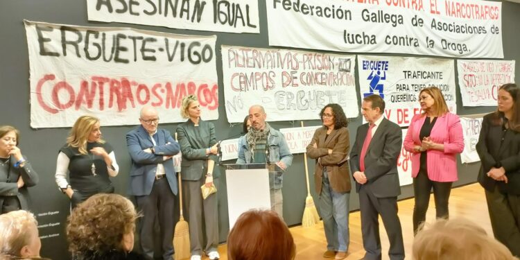 Las «madres contra la droga» de Érguete ya tienen su homenaje en Vigo