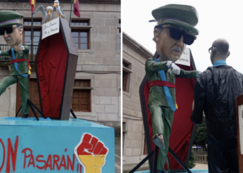 El Entroido de Redondela «quemará» a Franco y a un diputado del PP