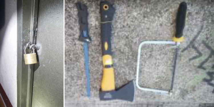 Le presta a un vecino unas llaves y este le vacía la nevera, se lleva electrodomésticos y trata de forzar el trastero
