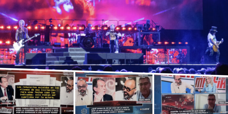 Caso Guns N’ Roses en Vigo: «¿Qué grupo de primer nivel mundial va a querer negociar ahora con este gobierno pufero?»