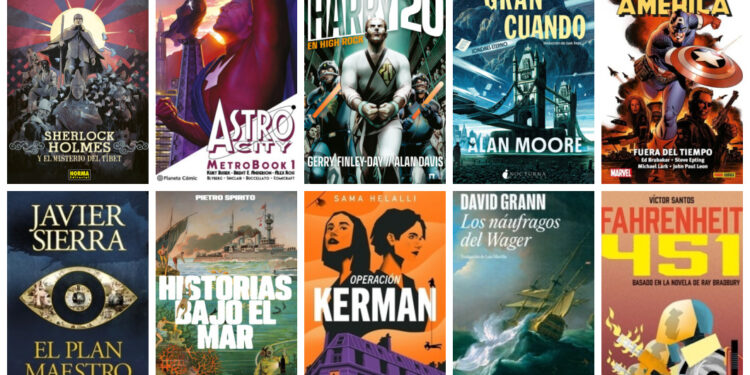 15 novelas y cómics de aventuras publicados en febrero que no te puedes perder