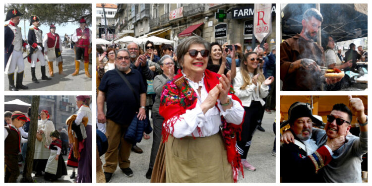 Vigo disfruta en su Casco Vello los nuevos vientos de la Reconquista