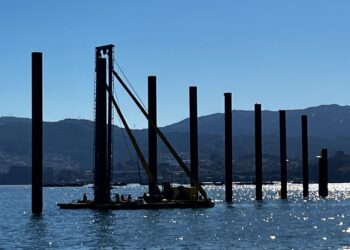 Una nueva estructura emerge en la Ría de Vigo: inversión de 1,7 millones y 8 meses de plazo