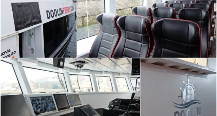 El Cliffs of Moher Express abandona Vigo tras una breve escala