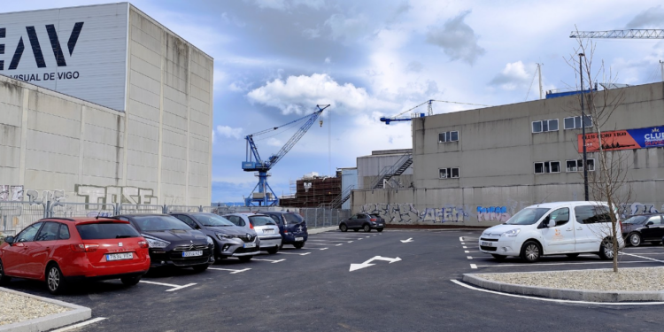 Bouzas estrena un nuevo párking público y gratuito tras las obras de humanización de Beiramar