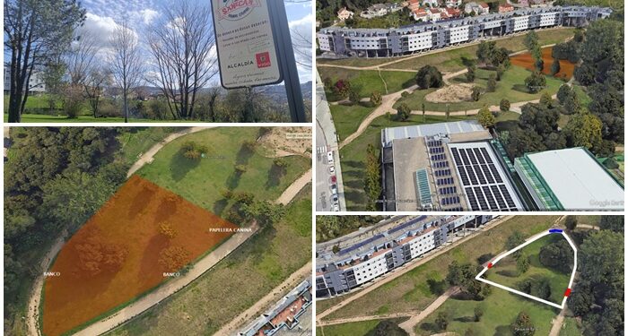 Vecinos de Lavadores buscan enriquecer el proyecto del parque canino de Barreiro con un espacio de 2.200 metros