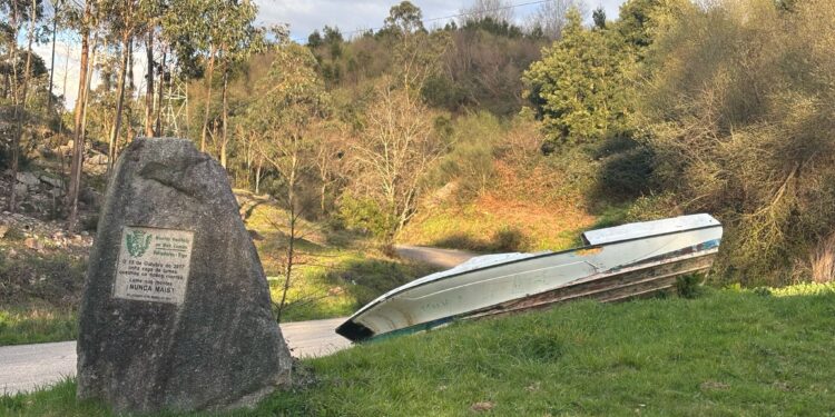 El misterio del barco atracado en las piedras del monte Alba