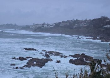 Alerta en el mar y lluvias intensas en Vigo: así suena la borrasca «Martinho» en la costa