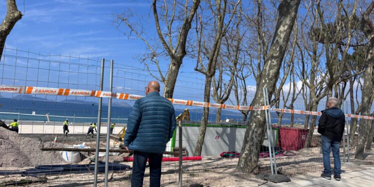 Seis meses de obras en Samil: el nuevo paseo sale a la luz