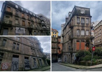 Vía libre a las obras que transformarán un centenario edificio del centro de Vigo para ofrecer 10 viviendas