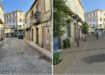 La constructora Oresa reordenará una calle de Bouzas para ceder más protagonismo a los peatones