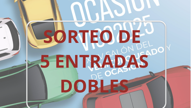 Participa en el sorteo de cinco entradas dobles para el Salón de MotorOcasión