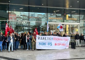 Empleados de mantenimiento de Vialia Vigo exigen la subrogación del personal y denuncian «amenazas»