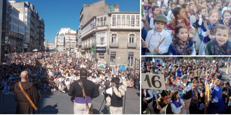 Resuenan las voces y los tambores de la Reconquistiña: arranca la cuenta atrás para la gran romería de Vigo