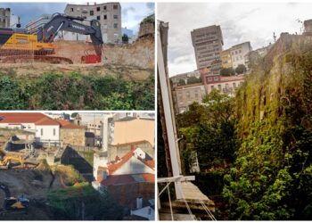 Urbanismo sentencia ante el talud de Barrio do Cura: multa y obligación de ejecutar obras «urgentes»