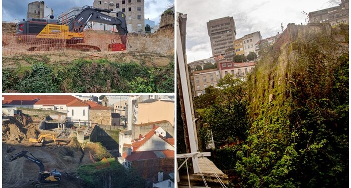 Urbanismo sentencia ante el talud de Barrio do Cura: multa y obligación de ejecutar obras «urgentes»