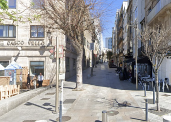 Detenido en un local de Vigo tras intentar ocultar paquetes con cocaína