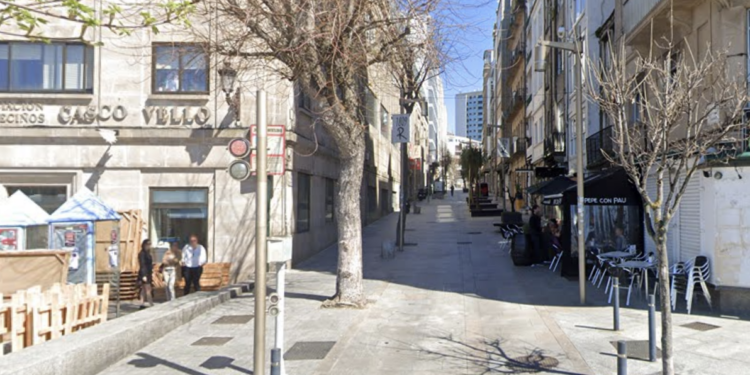 Detenido en un local de Vigo tras intentar ocultar paquetes con cocaína