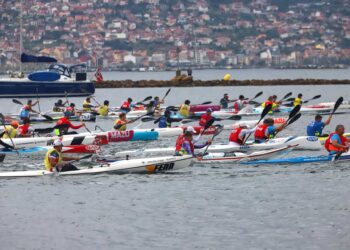 Más de 500 palistas disputaran la Copa de España de Kayak de Mar