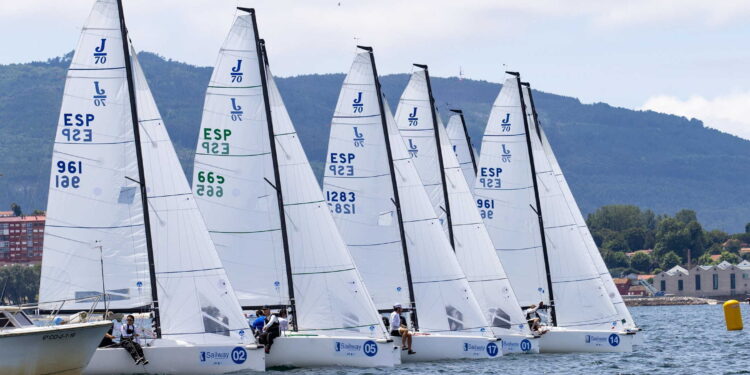 La flota de J70 inicia en Vigo la recta final de su preparación cara al Campeonato de España