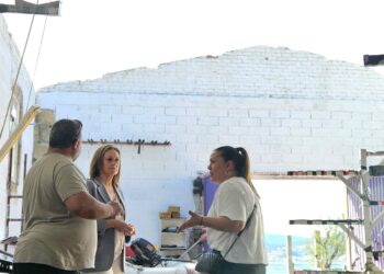 Luisa Sánchez reivindica en Teis las inversiones de la Diputación y su «colaboración leal» con Vigo