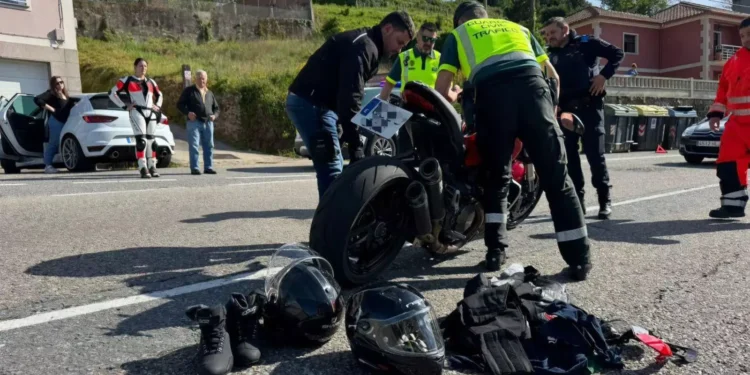 Dos motoristas heridos de gravedad en un accidente causado por un perro