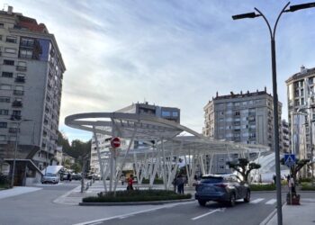 Cuando no existía la Praza Elíptica