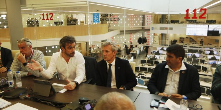 Pedro Blanco destaca la coordinación efectiva para la recuperación del suministro eléctrico en Galicia