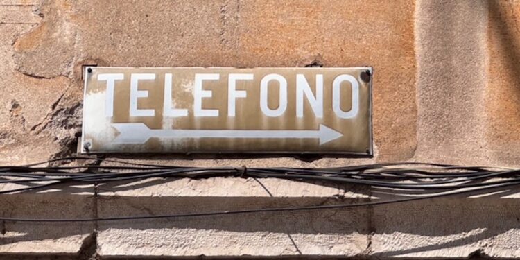 Cuando no existían los móviles