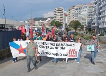 Protesta del personal de residencias privadas y centros de día: «Atención decente para el dependiente»
