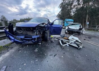 Investigan a un joven que se dio a la fuga tras un grave accidente  con dos personas excarceladas