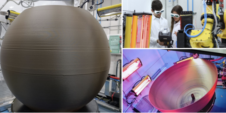 Una empresa de O Porriño crea el primer tanque criogénico en 3D para almacenar hidrógeno