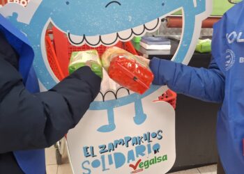 El Banco de Alimentos supera los 60.000 kilos en donaciones durante la primera acción solidaria del año