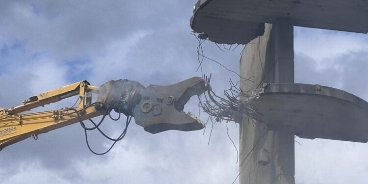 La vieja escalera de caracol de Balaídos pasa a la historia