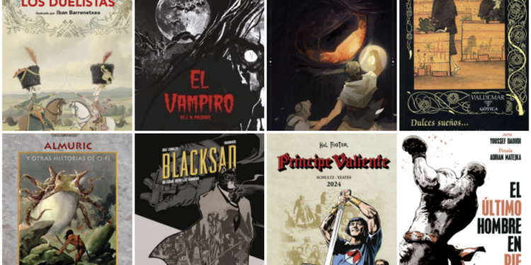 Ocho novelas y cómics de aventuras publicados en marzo que no te puedes perder
