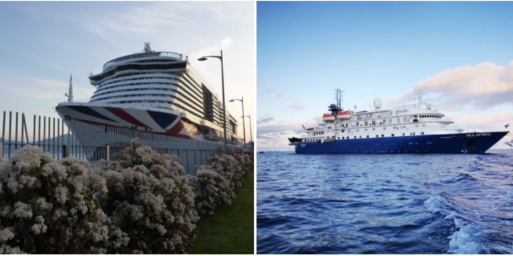 Ilustres visitas por mar en Semana Santa: del inesperado Arvia al intrépido Sea Spirit