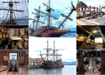 El galeón Andalucía nos invita a un viaje al siglo de oro marítimo español