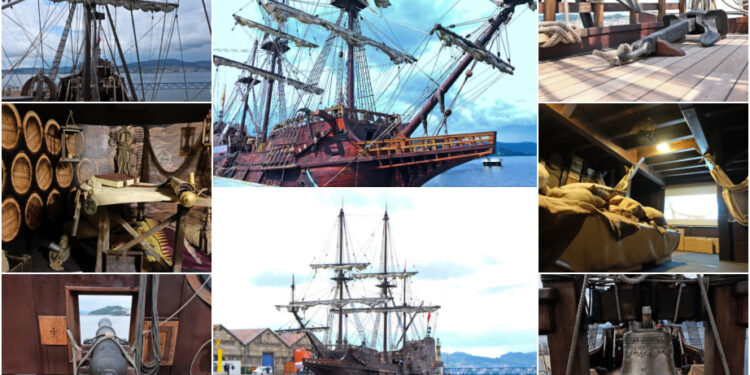 El galeón Andalucía nos invita a un viaje al siglo de oro marítimo español