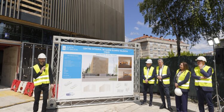 El nuevo centro de salud de Vigo estará finalizado en verano y contará con 130 profesionales