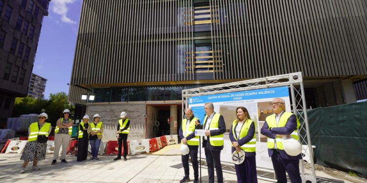 El nuevo centro de salud de Vigo estará finalizado en verano y contará con 130 profesionales