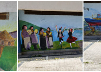La Curva de San Gregorio se viste de arte y memoria
