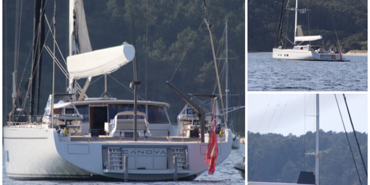 Una joya de innovación y artesanía navega por las aguas de la Ría de Vigo