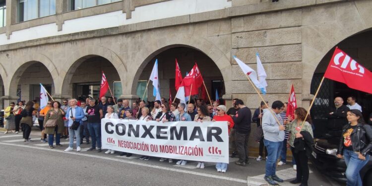 «No vamos a consentir que se castigue a personas trabajadoras sin convenio y sin actualización de salarios»