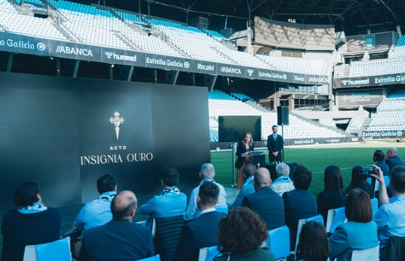 Un sentido homenaje para celebrar los 50 años de fidelidad y lealtad al Celta