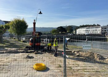 En marcha las obras del parque de A Ramallosa, que tendrá un «gran conjunto musical único» en el área de Vigo