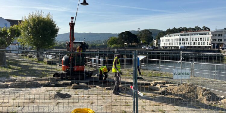 En marcha las obras del parque de A Ramallosa, que tendrá un «gran conjunto musical único» en el área de Vigo