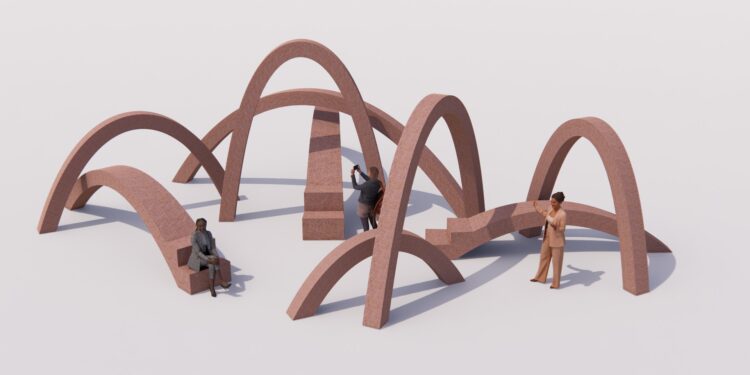 Stonegal estrena una instalación inmersiva para reivindicar el granito gallego como símbolo