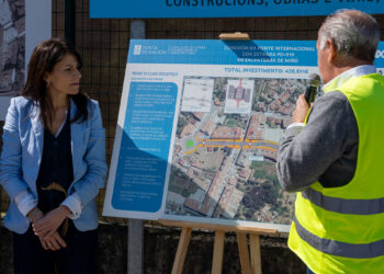 Finalizan las obras de la calle Miño en Salvaterra tras una inversión de 426.000 euros de la Xunta