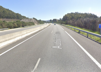 Una persona heridas tras una colisión múltiple en Moaña